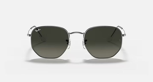 Hexagonal Flat Lenses Γυαλιά Ηλίου Μαύρα με Μαύρους Φακούς