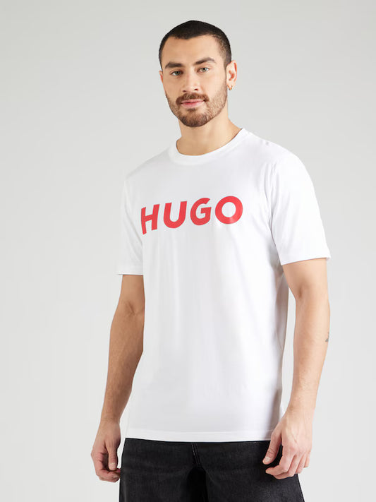 HUGO Μπλουζάκι 'Dulivio' σε Λευκό T-Shirt