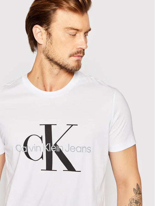 T-Shirt J30J320935 Λευκό Slim Fit T-Shirt