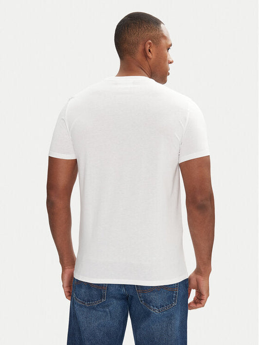 Lacoste T-Shirt TH6709 Λευκό Regular Fit |