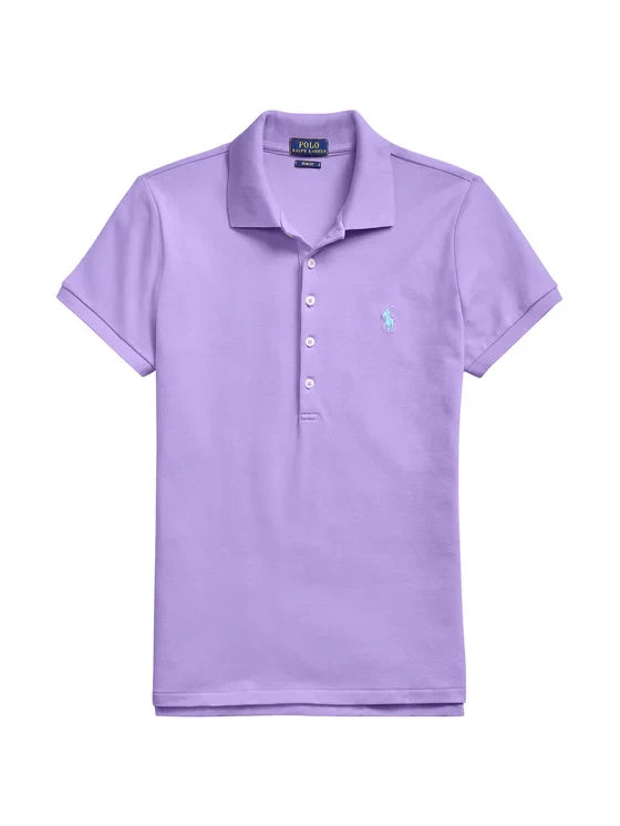 Polo Μωβ Slim Fit