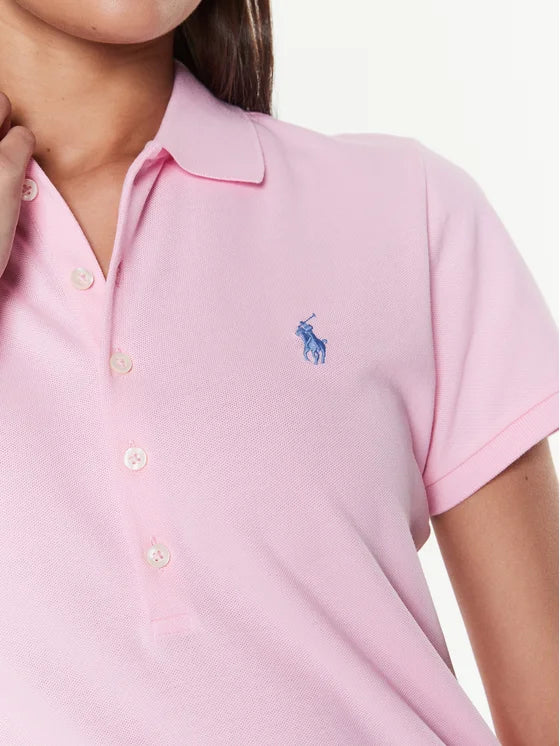 Polo Ροζ Slim Fit