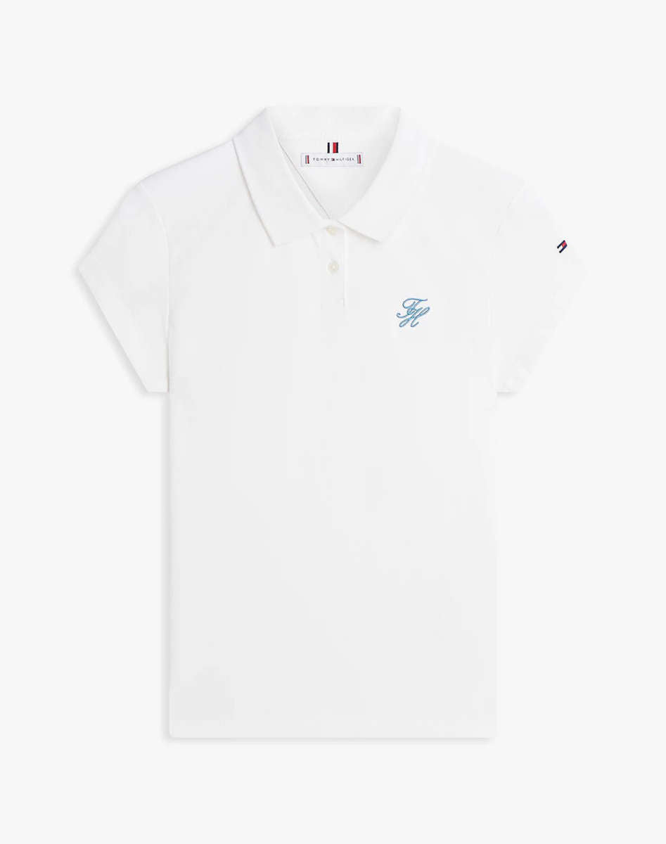 TOMMY HILFIGER TH SCRIPT SLIM SS POLO