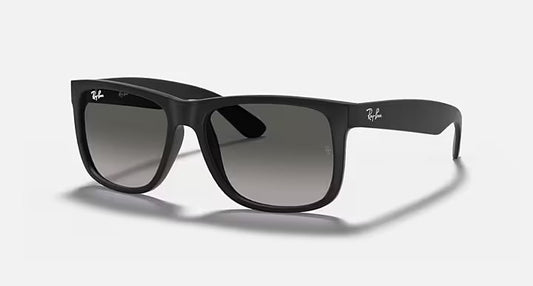 Ray-Ban Justin Classic Γυαλιά Ηλίου Μαύρα με Μαύρους Φακούς