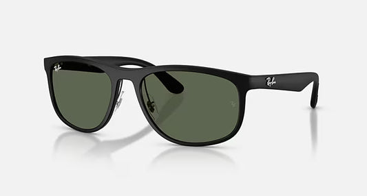 Ray-Ban Liteforce - Μαύρα Γυαλιά Ηλίου με Σκούρους Πράσινους Φακούς