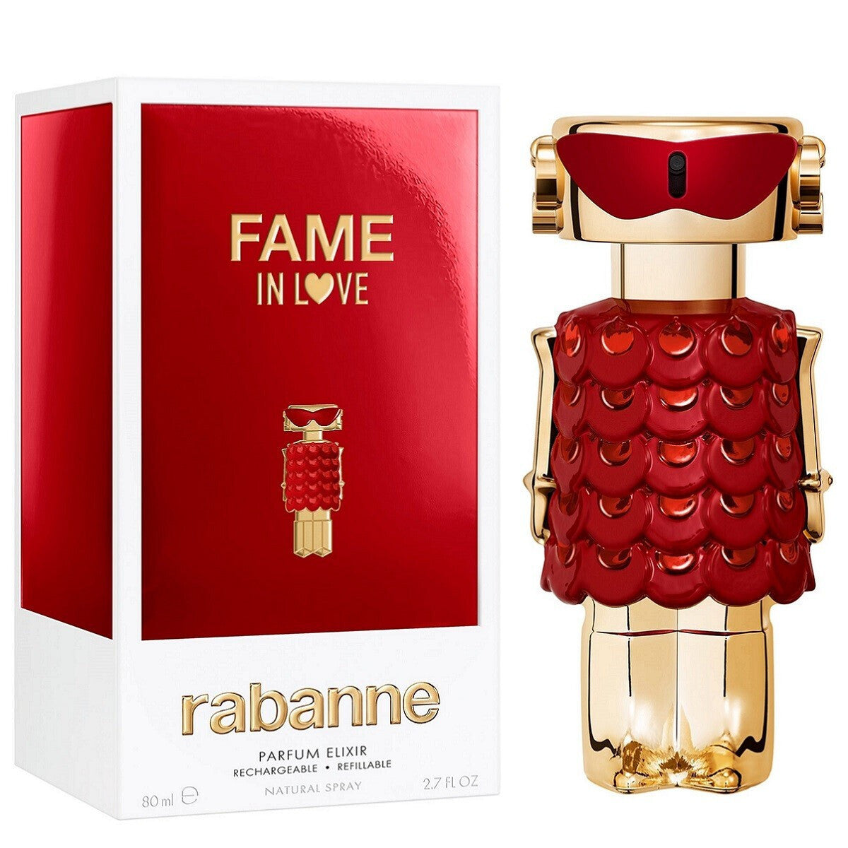 Rabanne Fame In Love Refillable 80ml