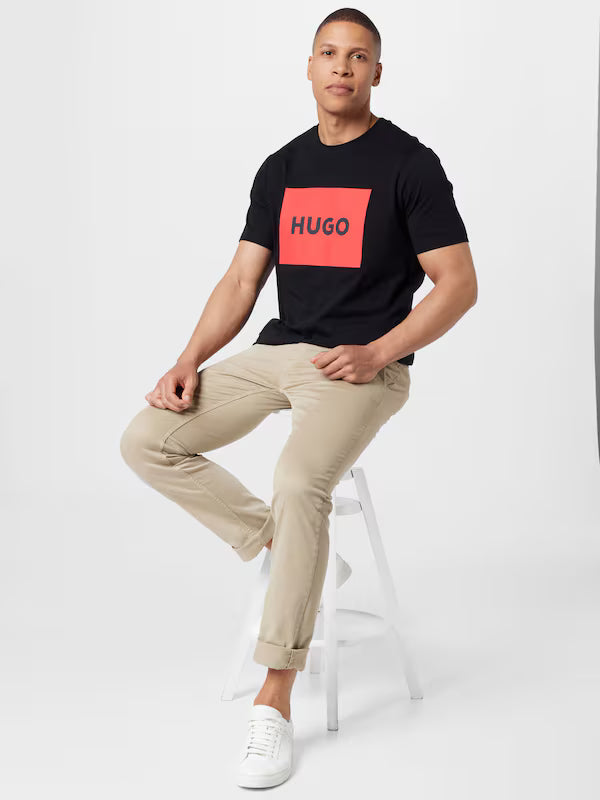 HUGO Μπλουζάκι 'Dulive222' σε Μαύρο T-Shirt