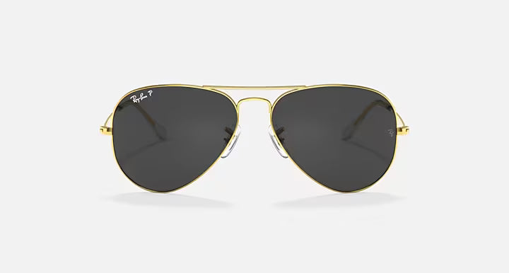 Ray-Ban Aviator Classic - Χρυσά Γυαλιά Ηλίου με Μαύρους Φακούς