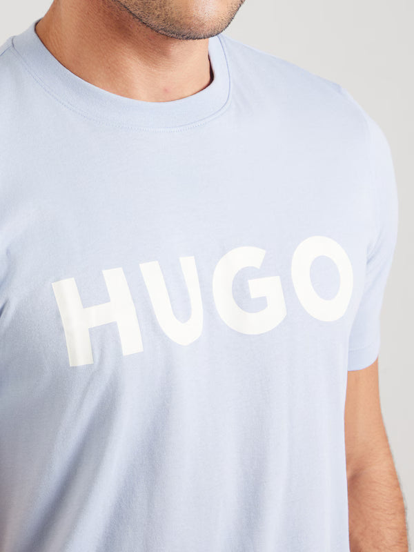 HUGO Μπλουζάκι 'Dulivio' σε Γαλάζιο T-Shirt