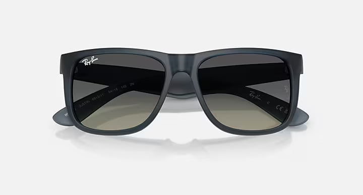 Ray-Ban Justin Classic Γυαλιά Ηλίου Ματ Γκρι με Γκρι Ντεγκραντέ Φακούς