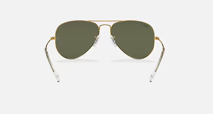 Ray-Ban Aviator Classic - Χρυσά Γυαλιά Ηλίου με Σκούρους Πράσινους Φακούς