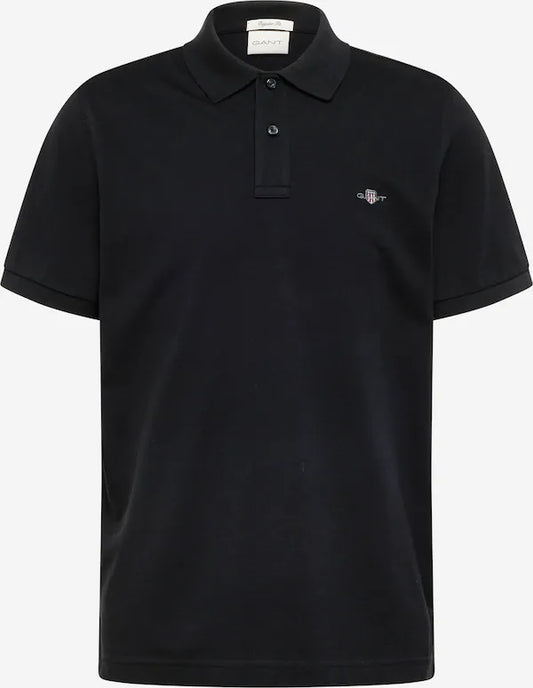 GANT Μπλουζάκι Polo σε Μαύρο