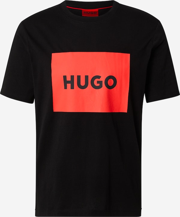 HUGO Μπλουζάκι 'Dulive222' σε Μαύρο T-Shirt