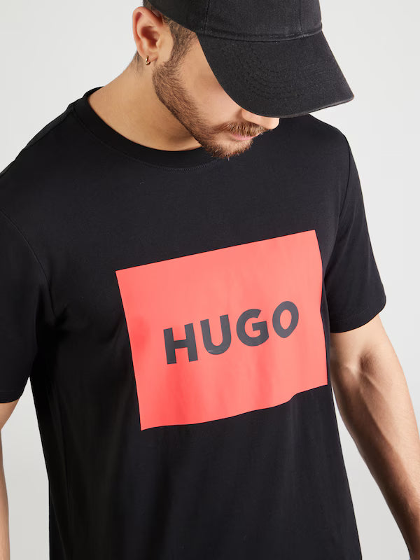HUGO Μπλουζάκι 'Dulive222' σε Μαύρο T-Shirt