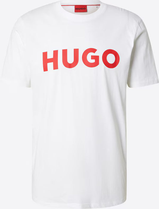 HUGO Μπλουζάκι 'Dulivio' σε Λευκό T-Shirt