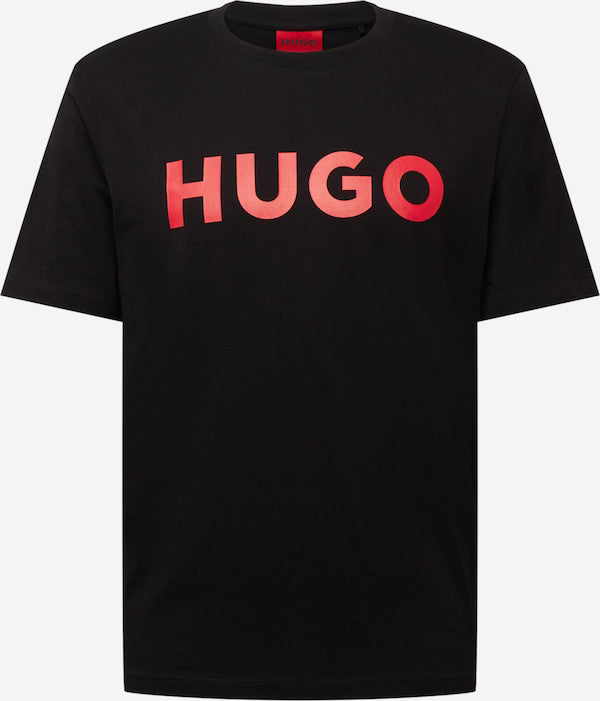 T-Shirt HUGO Μπλουζάκι 'Dulivio' σε Μαύρο