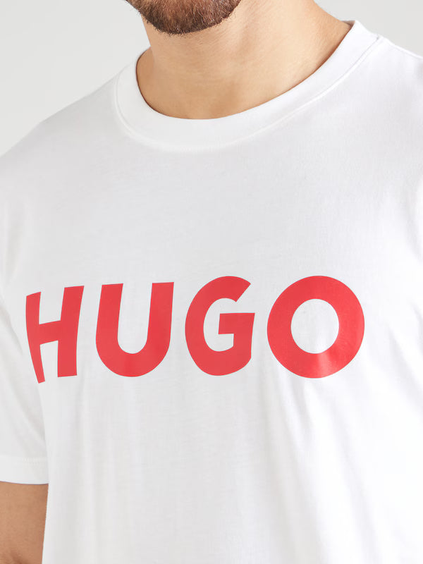 HUGO Μπλουζάκι 'Dulivio' σε Λευκό T-Shirt