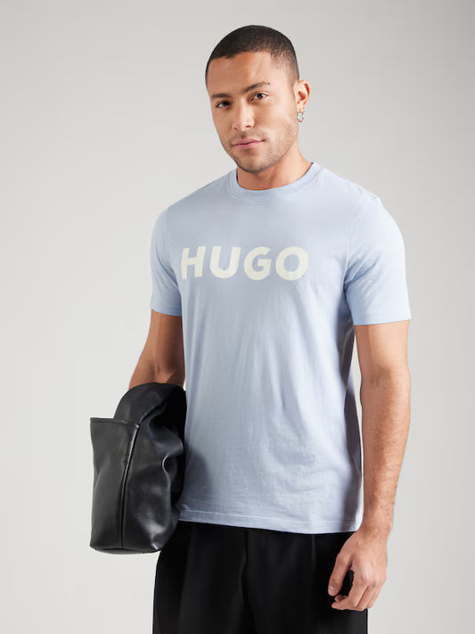 HUGO Μπλουζάκι 'Dulivio' σε Γαλάζιο T-Shirt