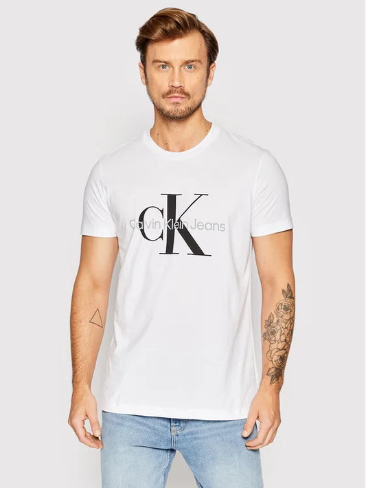 T-Shirt J30J320935 Λευκό Slim Fit T-Shirt