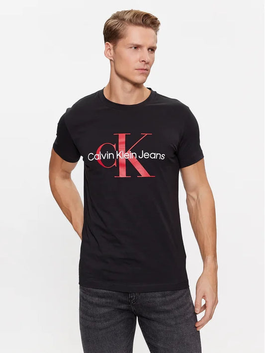 T-Shirt J30J320935 Μαύρο Slim Fit T-shirt