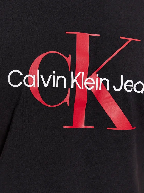 T-Shirt J30J320935 Μαύρο Slim Fit T-shirt