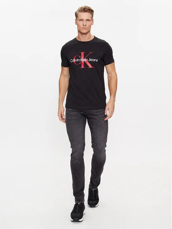 T-Shirt J30J320935 Μαύρο Slim Fit T-shirt