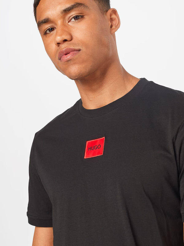 HUGO Μπλουζάκι 'Diragolino212' σε Μαύρο T-shirt