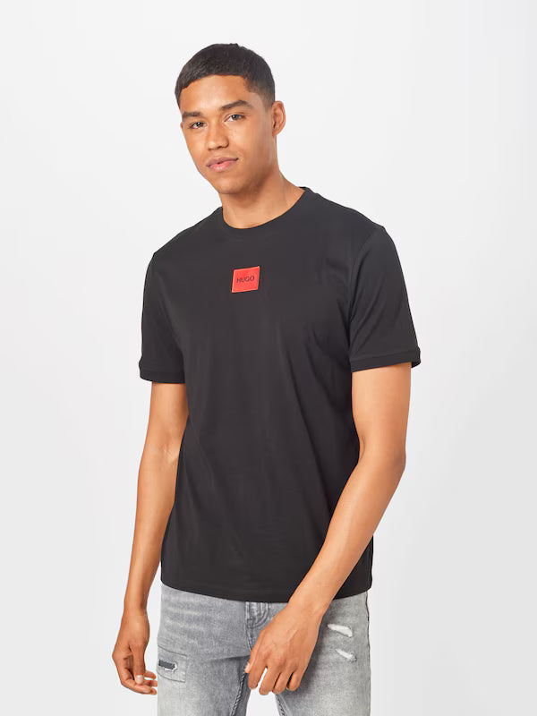 HUGO Μπλουζάκι 'Diragolino212' σε Μαύρο T-shirt