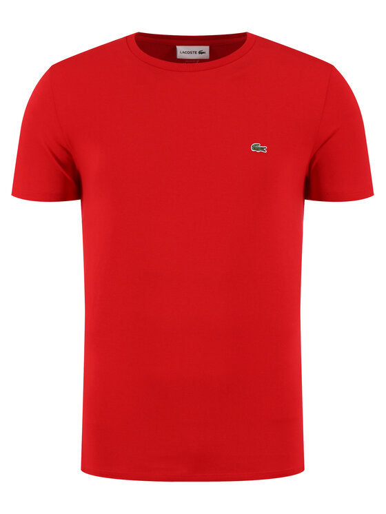 Lacoste T-Shirt TH6709 Κόκκινο Regular Fit |