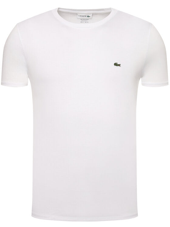 Lacoste T-Shirt TH6709 Λευκό Regular Fit |