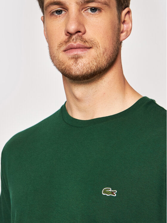 Lacoste T-Shirt TH6709 Πράσινο Regular Fit |