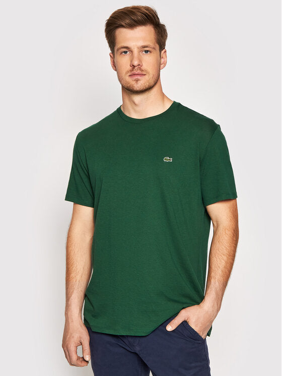 Lacoste T-Shirt TH6709 Πράσινο Regular Fit |