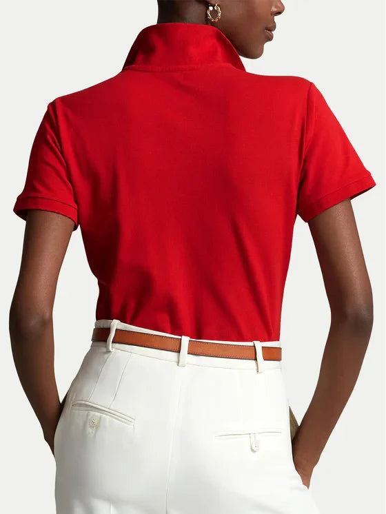 Polo Κόκκινο Slim Fit