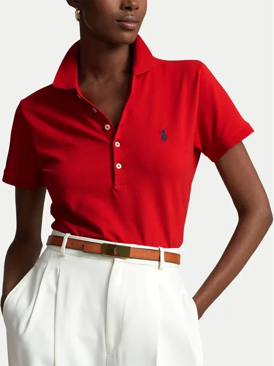 Polo Κόκκινο Slim Fit