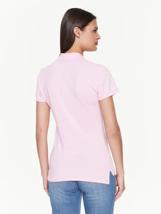 Polo Ροζ Slim Fit