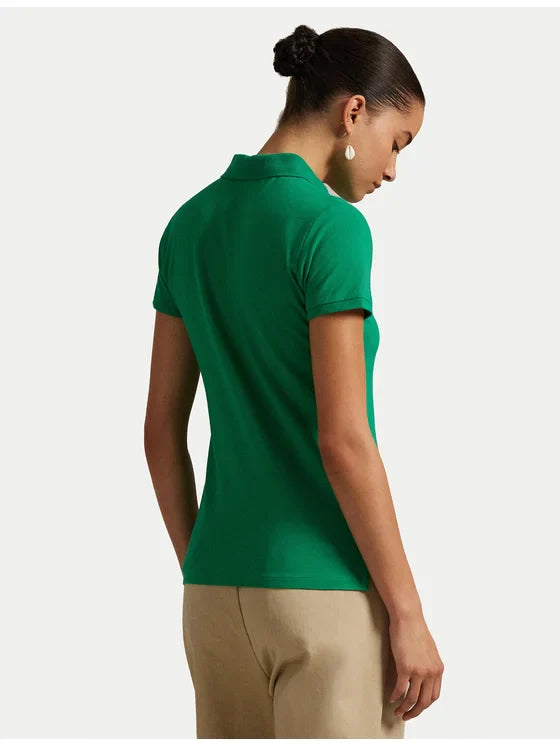 Polo Πράσινο Slim Fit