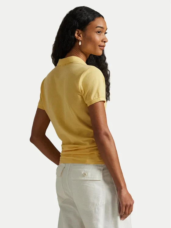 Polo Κίτρινο Slim Fit