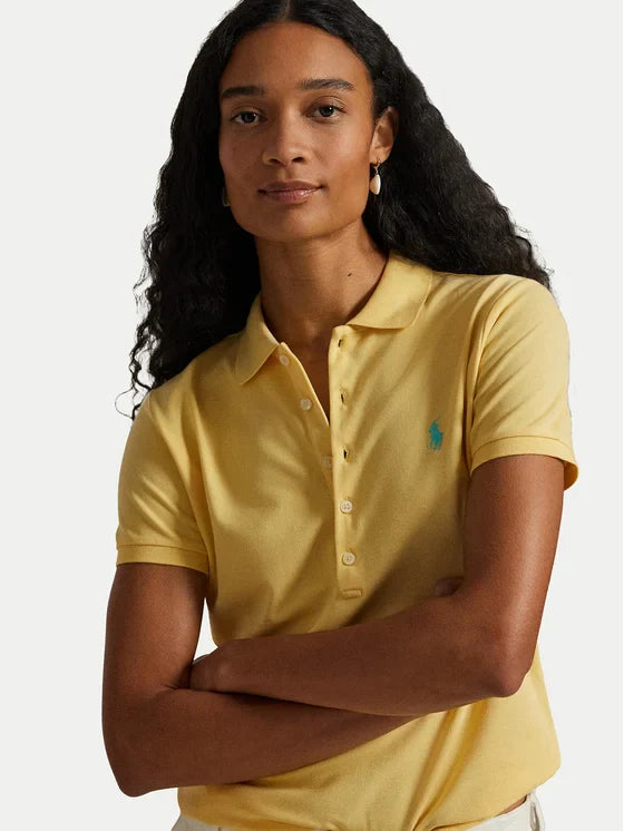 Polo Κίτρινο Slim Fit