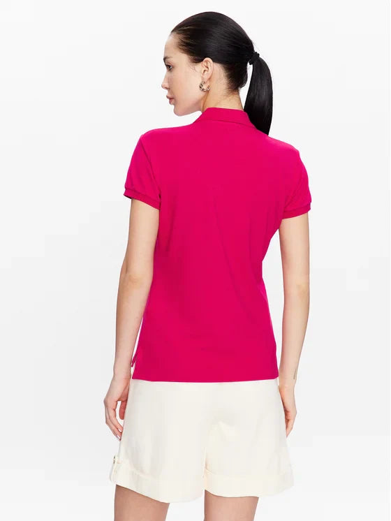 Polo Ροζ Slim Fit