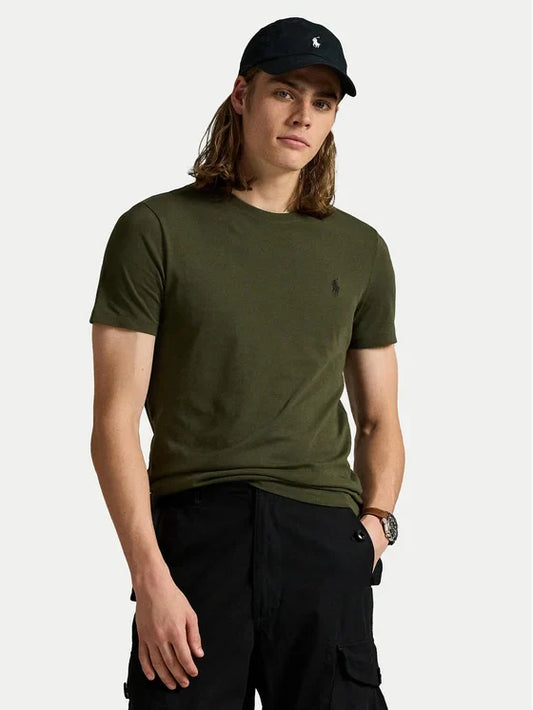 Polo Ralph Lauren T-shirt Beige Μπλε Σουρο Πράσινο