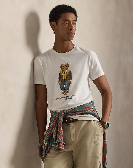 Custom Slim Fit Polo Bear Jersey T-Shirt