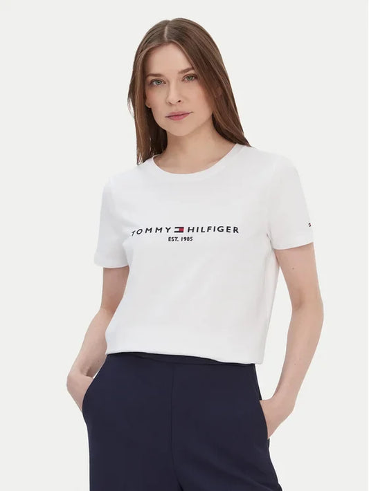 T-Shir Heritage C-Nk Λευκό Regular Fit