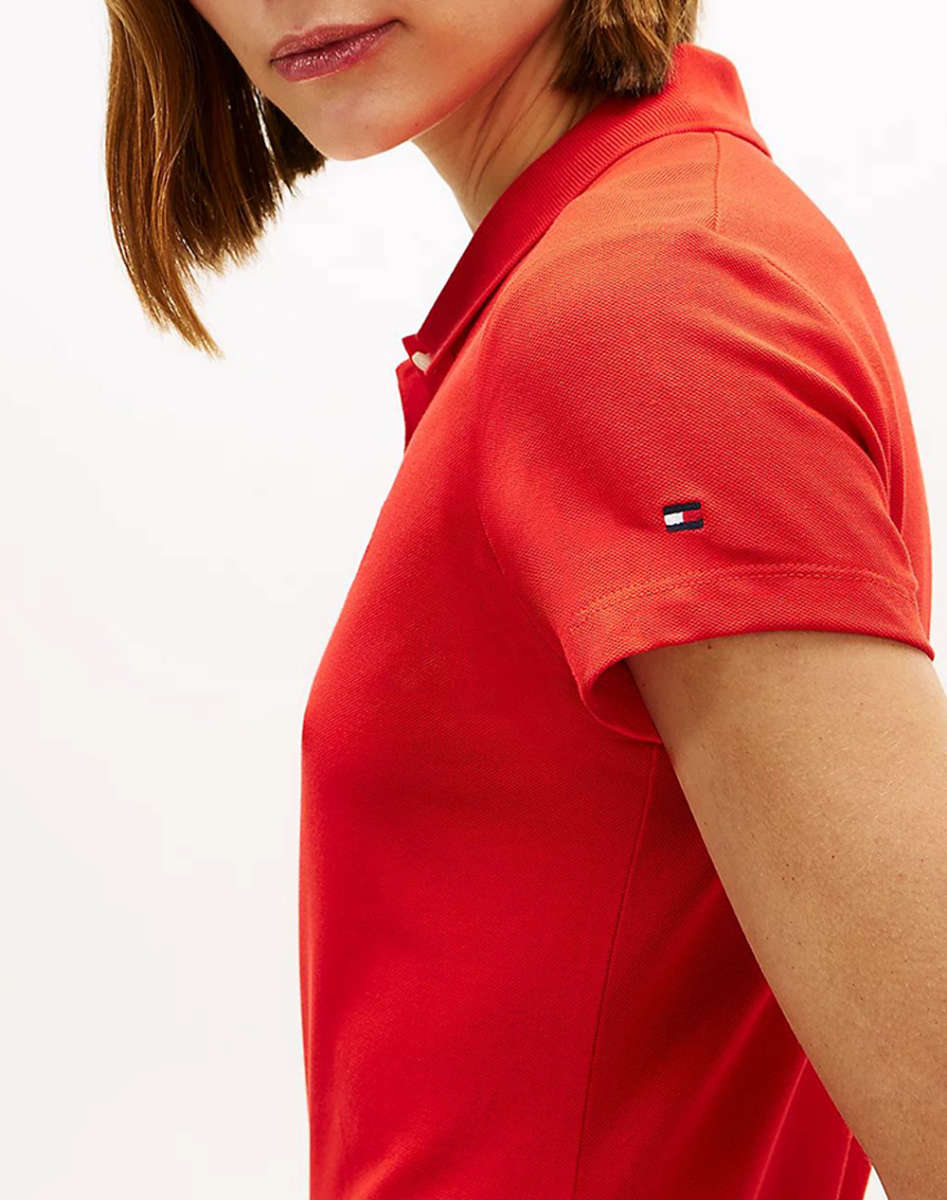 TOMMY HILFIGER TH SCRIPT SLIM SS POLO