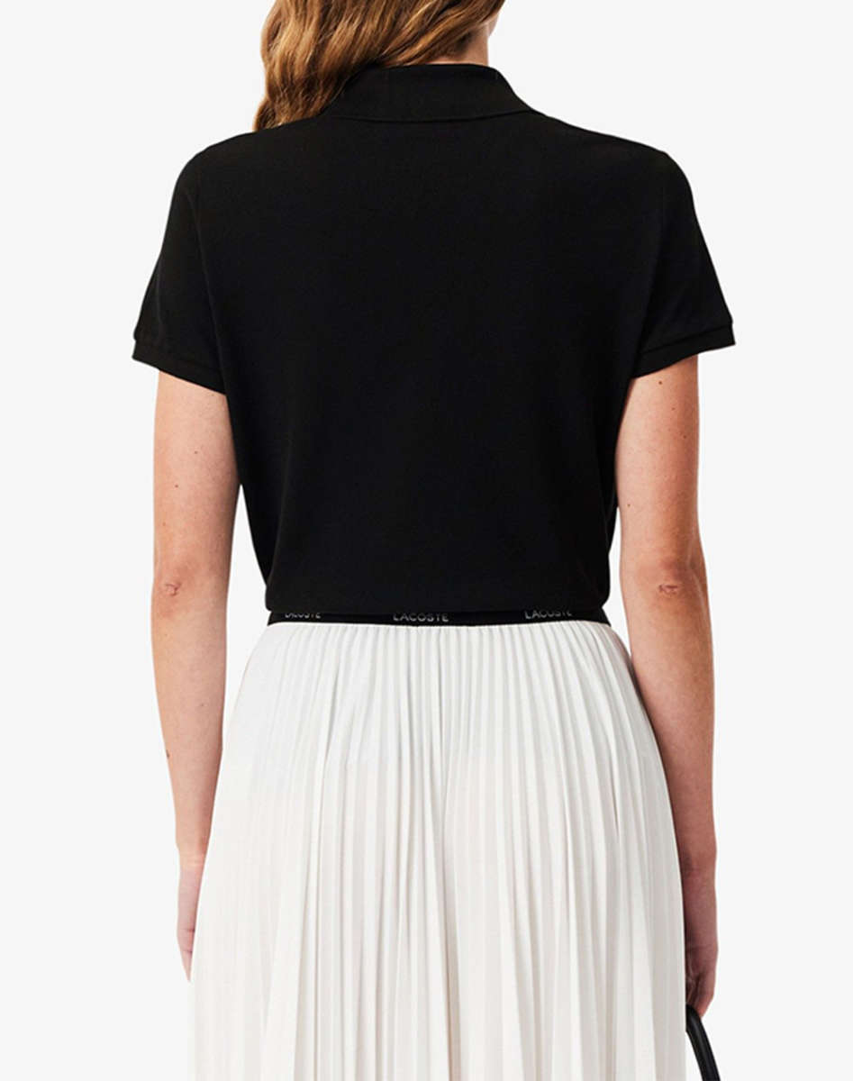 LACOSTE ΜΠΛΟΥΖΑ ΚΜ SHORT SLEEVED RIBBED COLLAR SHIRT